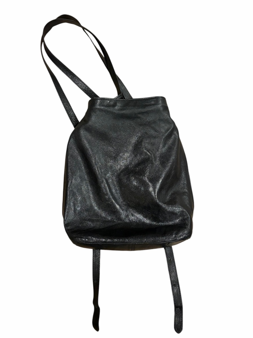 Latico Glazed Leather Convertible Backpack / Shoulder Bag